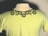 Embroidered neckline