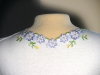 Embroidered V-Neck