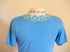 Embroidered neckline