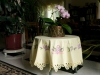Tablecloth with Orchids
